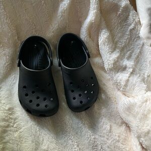 Black Crocs for kids size J 1